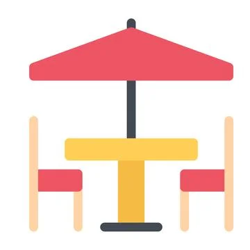 Design vector image icons cafe Illustrazione stock