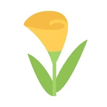 Design vector image icons calla Stock Illustration