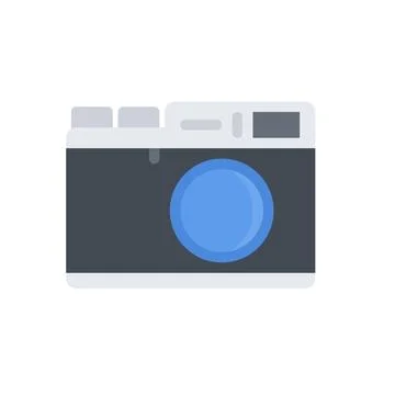 Design vector image icons camera Stock Illustration