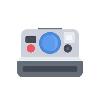 Design vector image icons camera Stock Illustration