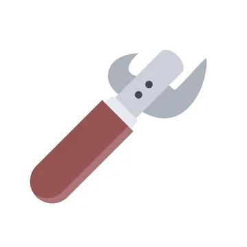 Design vector image icons can opener Stock Illustration