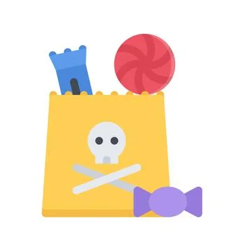 Design vector image icons candy package Stock Illustration