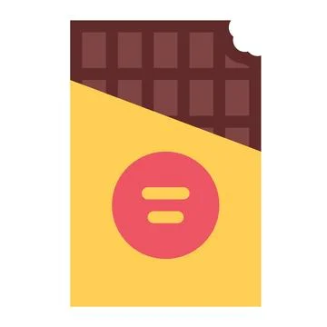 Design vector image icons chocolate Stock Illustration