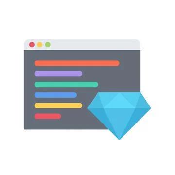 Design vector image icons clean code イラスト素材