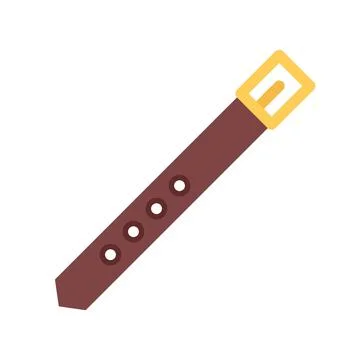 Design vector image icons clothes belt Illustrazione stock