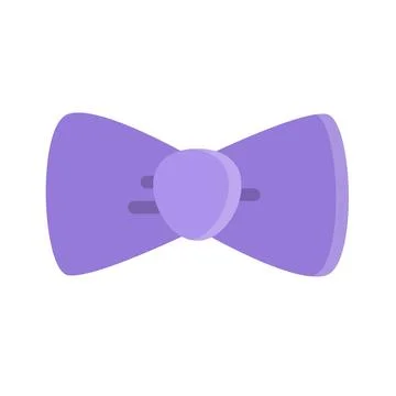 Design vector image icons clothes bow tie Illustrazione stock