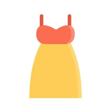 Design vector image icons clothes dress Stock Illustration