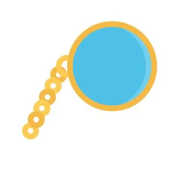 Design vector image icons clothes monocle Stock Illustration