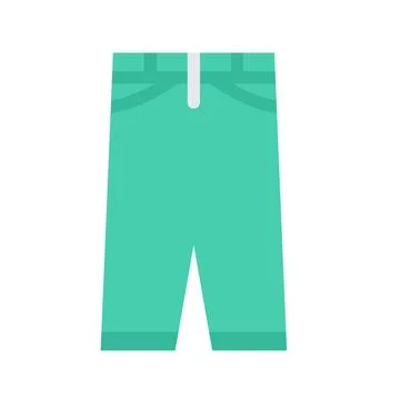 Design vector image icons clothes pants Stock Illustration