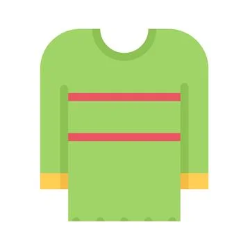 Design vector image icons clothes pullover Stock Illustration
