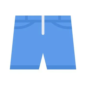 Design vector image icons clothes shorts Stock Illustration