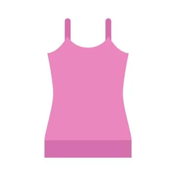 Design vector image icons clothes singlet Stock Illustration