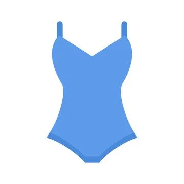 Design vector image icons clothes swimsuit Illustrazione stock