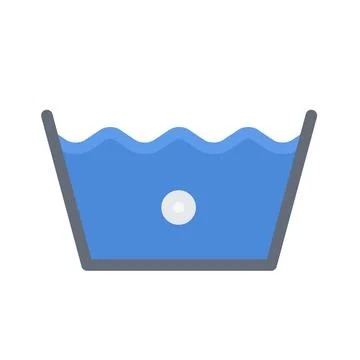 Design vector image icons clothes water temperature Stock Illustration