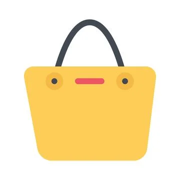 Design vector image icons clothes bag Stock Illustration