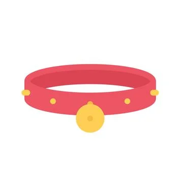 Design vector image icons collar Stock Illustration