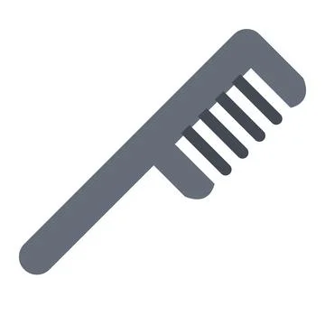 Design vector image icons comb Stock Illustration