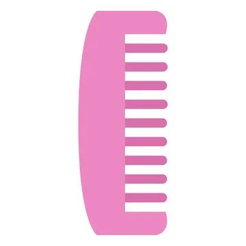 Design vector image icons comb Stock Illustration