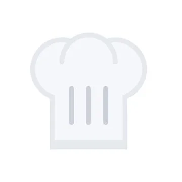 Design vector image icons cook cap Stock Illustration