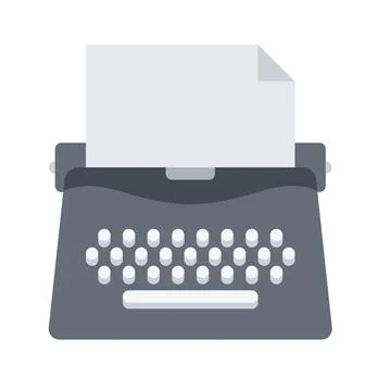 Design vector image icons copywriting Stock Illustration