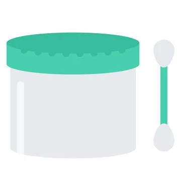 Design vector image icons cotton buds Stock Illustration