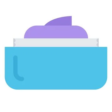 Design vector image icons cream Stock Illustration