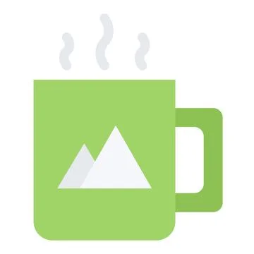 Design vector image icons cup Stock Illustration