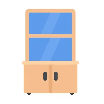 Design vector image icons cupboard Stock Illustration
