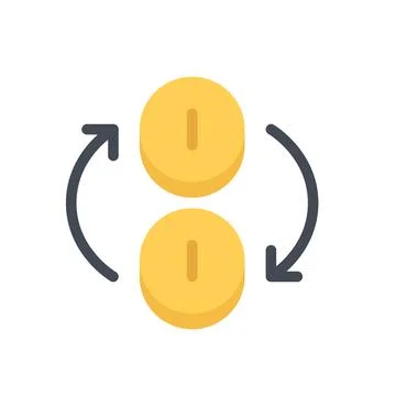 Design vector image icons currency-exchange Stock Illustration