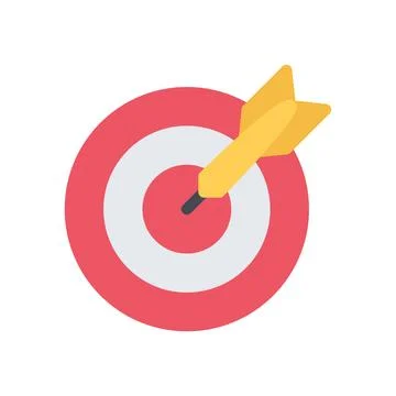 Design vector image icons darts Stock Illustration