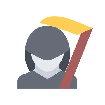 Design vector image icons death Illustrazione stock