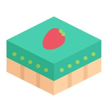Design vector image icons dessert Stock Illustration
