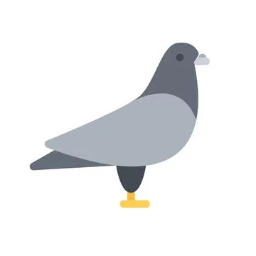 Design vector image icons dove Stock Illustration