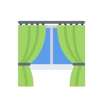 Design vector image icons drapes Stock Illustration