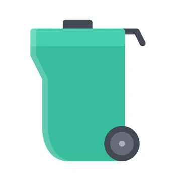 Design vector image icons dumpster Stock Illustration