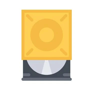 Design vector image icons dvd drive Stock Illustration