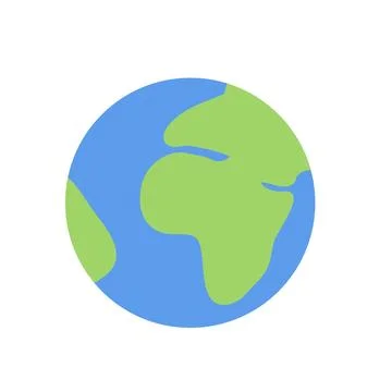 Design vector image icons earth Stock Illustration