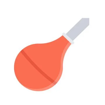 Design vector image icons enema Stock Illustration