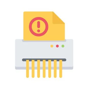 Design vector image icons evidence destruction Stock Illustration