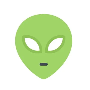 Design vector image icons extraterrestrial Stock Illustration