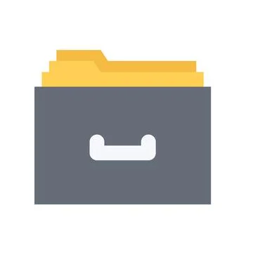 Design vector image icons file storage Stock Illustration