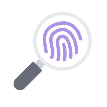 Design vector image icons fingerprints Stock Illustration