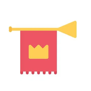 Design vector image icons flag Illustrazione stock