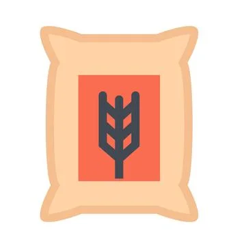 Design vector image icons flour Stock Illustration