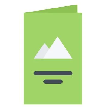 Design vector image icons flyer 库存插图