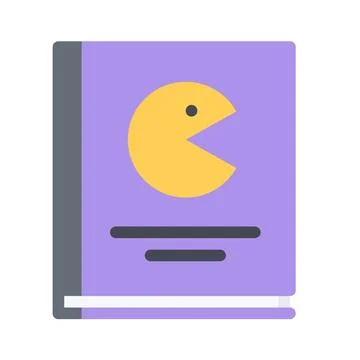 Design vector image icons game magazine Stock Illustration