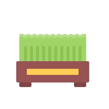 Design vector image icons grass Stock Illustration