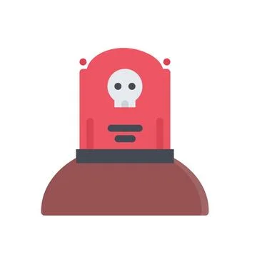 Design vector image icons grave Illustrazione stock