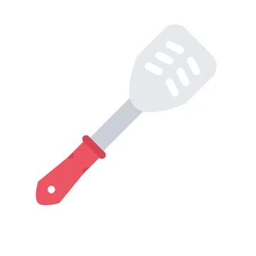 Design vector image icons grill-spatula Illustrazione stock