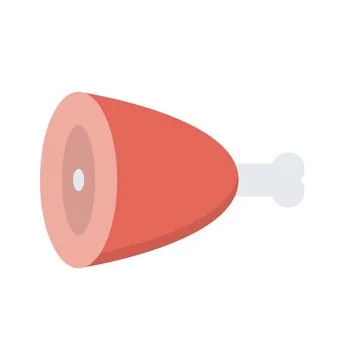 Design vector image icons ham Illustrazione stock